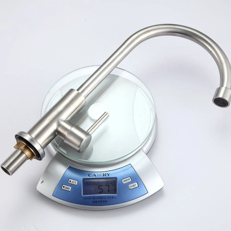 Смеситель для раковины из нержавеющей стали вращающийся на 360 ° | Обустройство