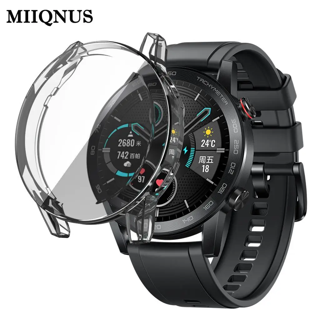 Чехол для часов Honor Magic Watch 2 46 мм мягкий ультратонкий защитный чехол из ТПУ с