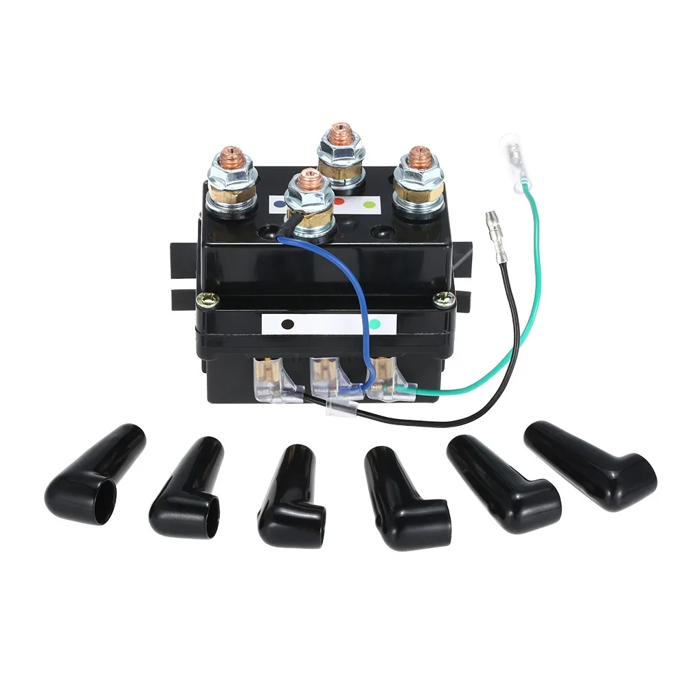 12V Heavy Duty лебедка реле контактор электромагнитный 500A 1700LB Max для ATV UTV 12 В