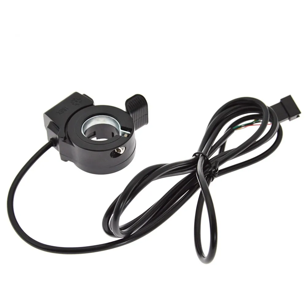 

Universal Electric Bike Thumb Throttle Speed Control E-Bike Waterproof Trigger Throttle Plastic Finger Throttle With Horn