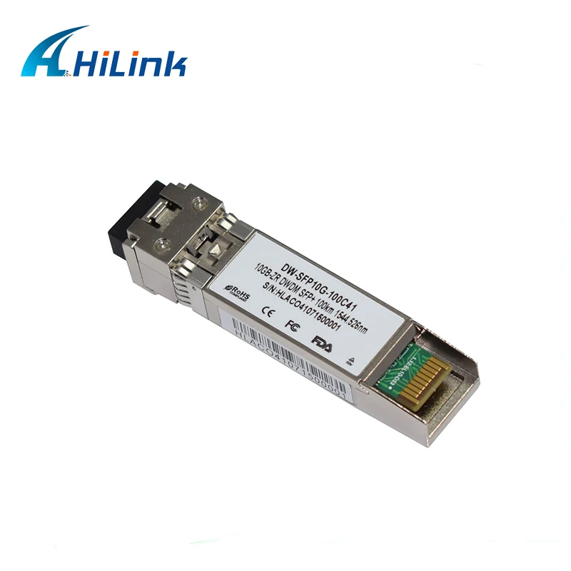 Бренд совмещаемые 10G DWDM SFP+ 40km~ 80 км~ 100 км дополнительный CH17~ 61 трансивер