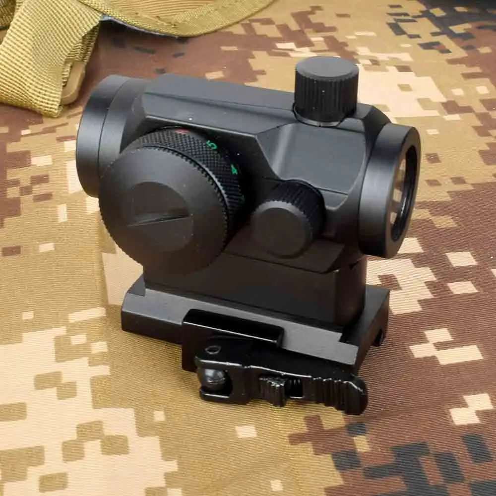 

High Quality M1QD Fast Fit Hunting Scope Tactical Holographic Reflex Red Green Dot Sight Scope For Airsoft With Rail