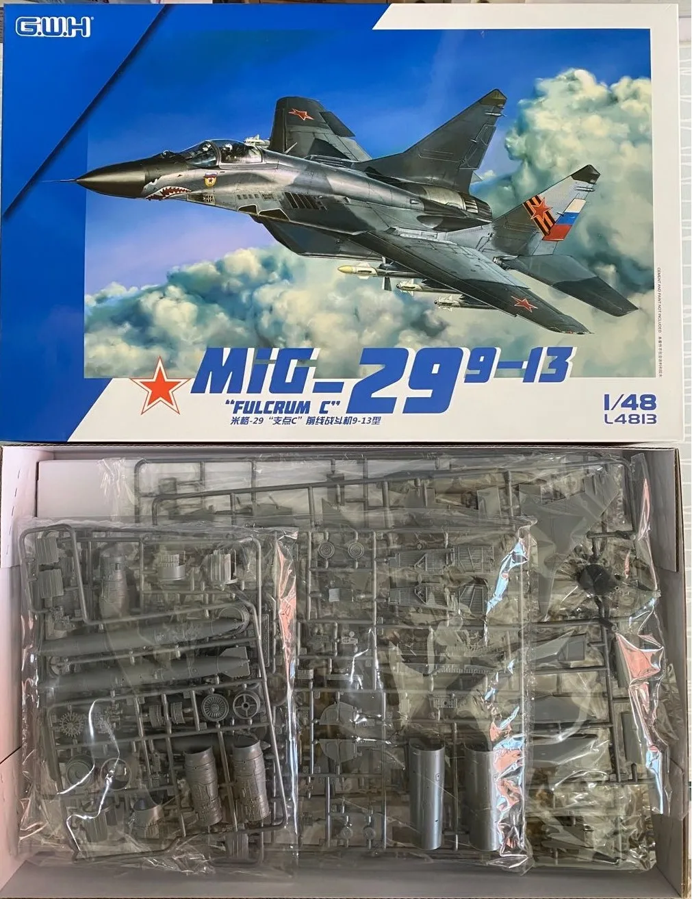Набор моделей Great Wall Hobby L4813 1/48 MiG-29 Fulcrum C 9-13 |