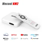 ТВ-приставка Mecool KM2 Netflix, 4K, Android, Amlogic S905X2, 2 Гб DDR4, 8 ГБ, SPDIF, Ethernet, Wi-Fi, первоклассное видео, HDR, 10 дюймов