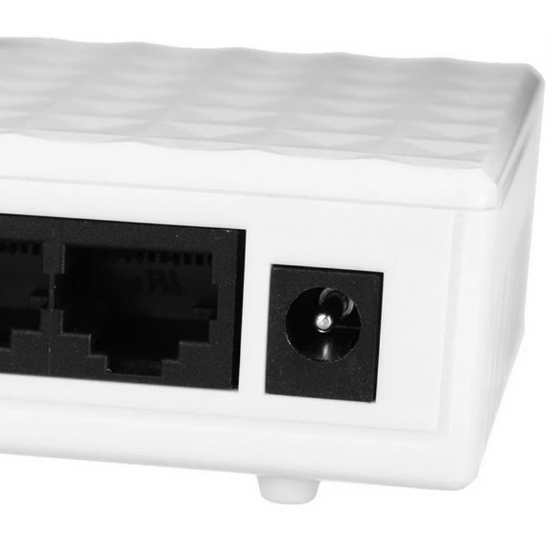 5 Порты и разъёмы Сетевой коммутатор Gigabit 4 проводной RJ45 Ethernet 1000 Мбит/с