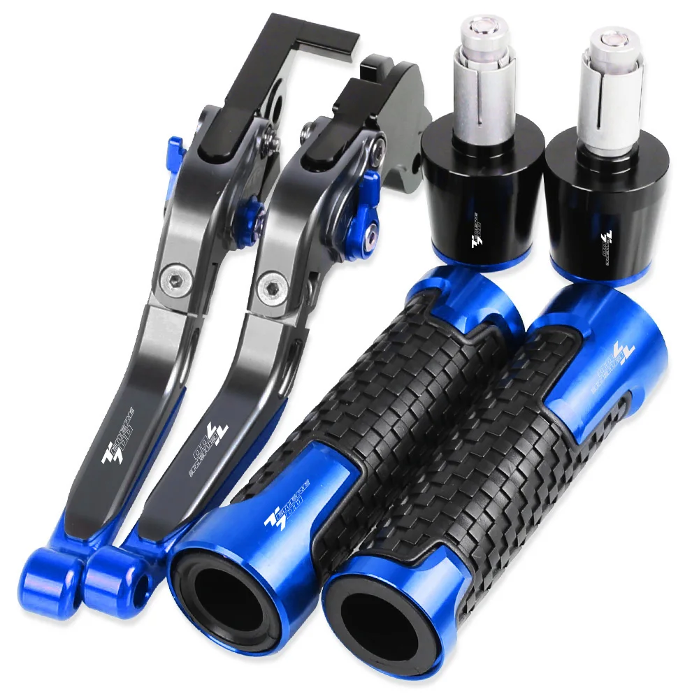 

For YAMAHA TENERE700 RALLY 2019 2020 2021 TENERE 700 RALLY Motorcycle CNC Aluminum Brake Clutch Levers Handlebar Hand Grips Ends