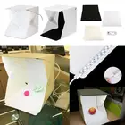 Белый портативный прозрачный светильник вой короб для фотосъемки светодиодсветильник световая комната фотостудия световая палатка Мягкая коробка для зеркальной фотокамеры