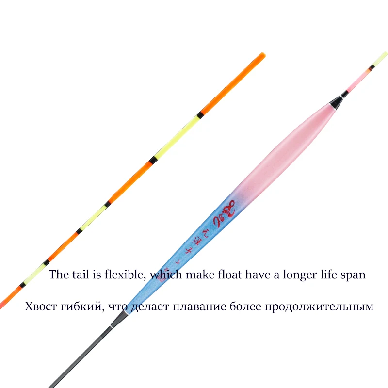 3pcs/set Composite Nano Fishing Float Vertical Buoy Fresh Water Shallow Bobber Big Buoyancy Tools Tackle | Спорт и развлечения