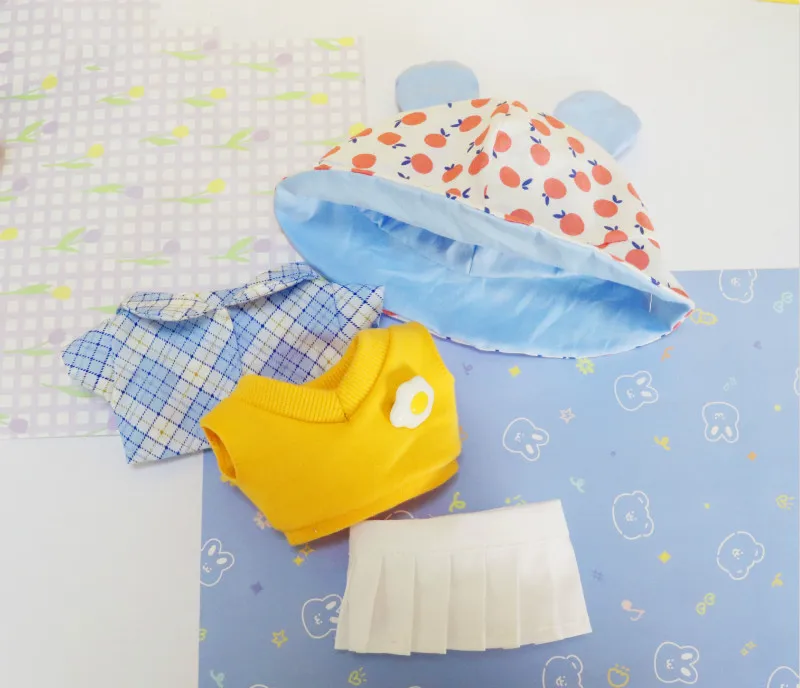 

[MYKPOP]KPOP Doll's Clothes & Accessories: Summer Clothes Set for 20cm doll (without doll) Fans Collection SA20072604