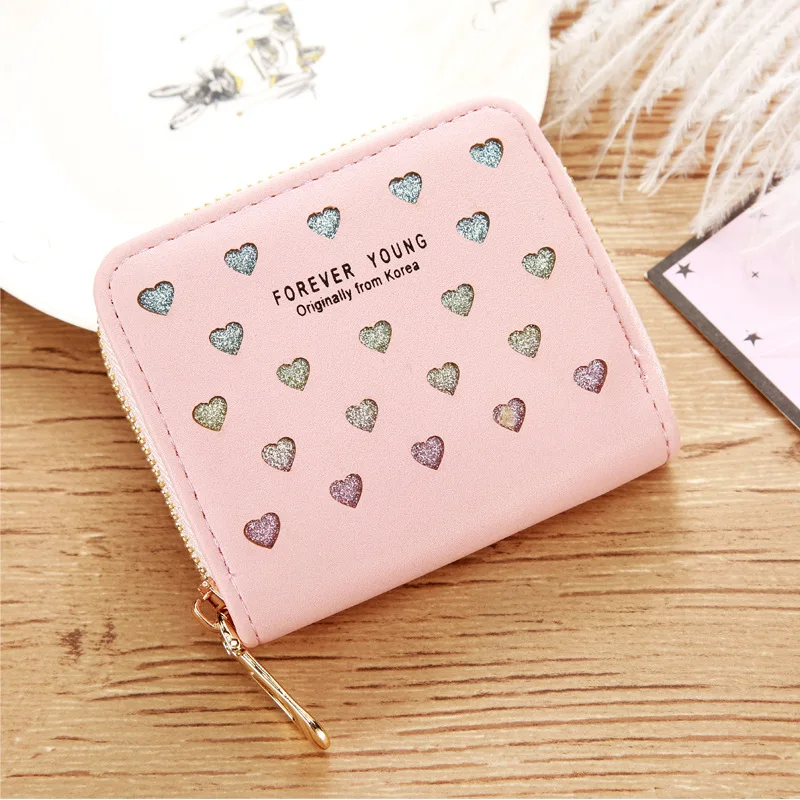 Мини-кошелек из искусственной кожи для женщин минималистичный модный ажурный