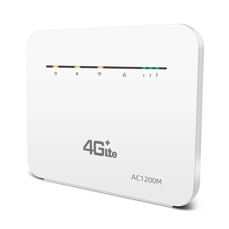 

4G Router SIM Cat6 2.4G&5G Wireless Home WIFI Router Unlocked FDD/TDD With RJ45 Port Up to 64 Wifi Users