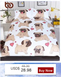 BeddingOutlet, хиппи, подушка мопс, чехол, животное, мультфильм, чехол для подушки, для детей, милый Бульдог, бросок, чехол, домашний декор, наволочки