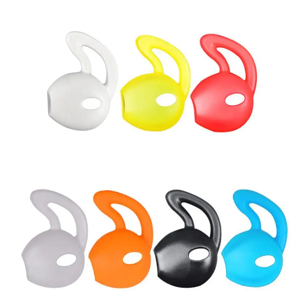 1 пара спортивных силиконовых насадок для наушников адаптер защитный чехол