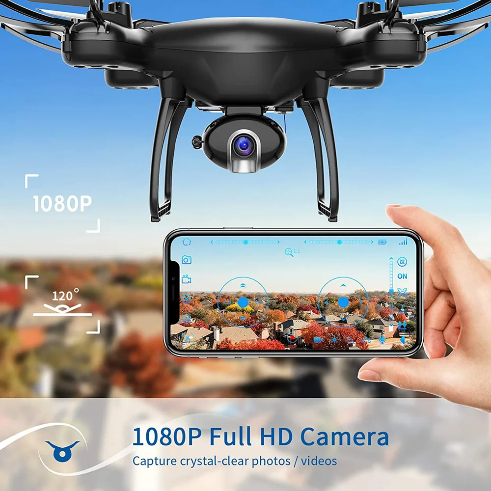 SNAPTAIN SPF50MQ беспилотные летательные аппараты с Камера 1080P HD видео в режиме