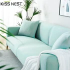 Регулируемый полноразмерный эластичный чехол для дивана, современный минималистичный стиль, для гостиной, 1, 2, 3, 4 места