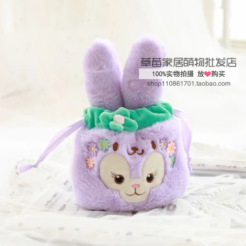 Медведь Даффи Stellalou Sanrio, Hello Kitty с рисунками из мультфильма «My Melody Cinnamoroll персонажи Little Twin Stars косметичка рисовать Органайзер с карманами, который крепится на сумки-косметички - Цвет: 5