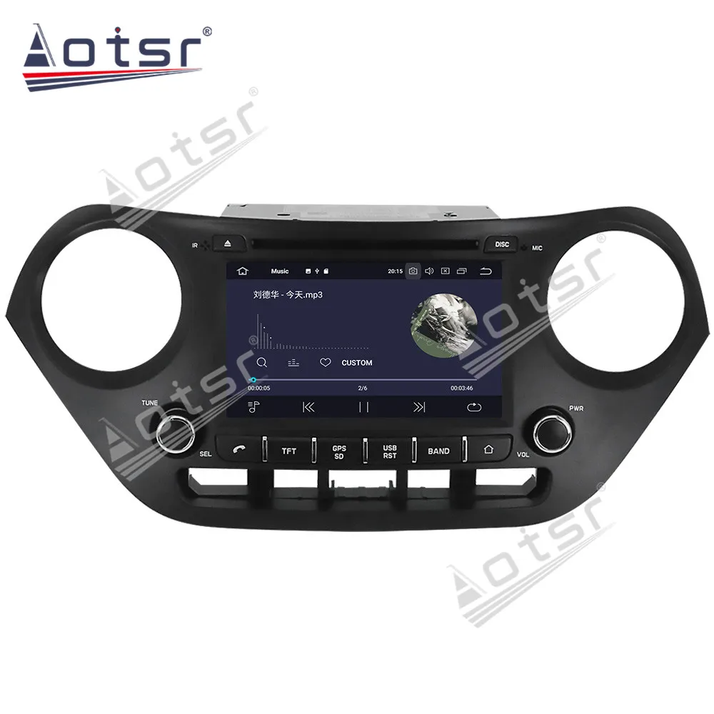 

For Hyundai I10 I-10 2013-2018 Car Multimedia Radio Player Stereo screen Android 10 DSP 7 IPS GPS Navi head unit