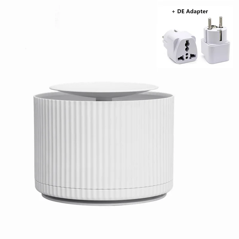 Add DE Adapter Mijia Furrytail Pet диспенсер для воды для кошек, фонтан для воды 1,88л, бесшумный Электрический фонтан, автоматический умный питатель для собак и кошек - Цвет: Add DE Adapter