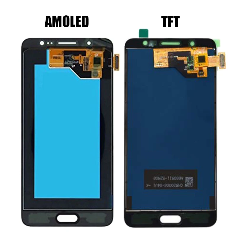 ЖК-дисплей с сенсорным экраном для Samsung Galaxy J5 2016 J510 AMOLED J510FN J510F J510M J510H /DS в сборе +