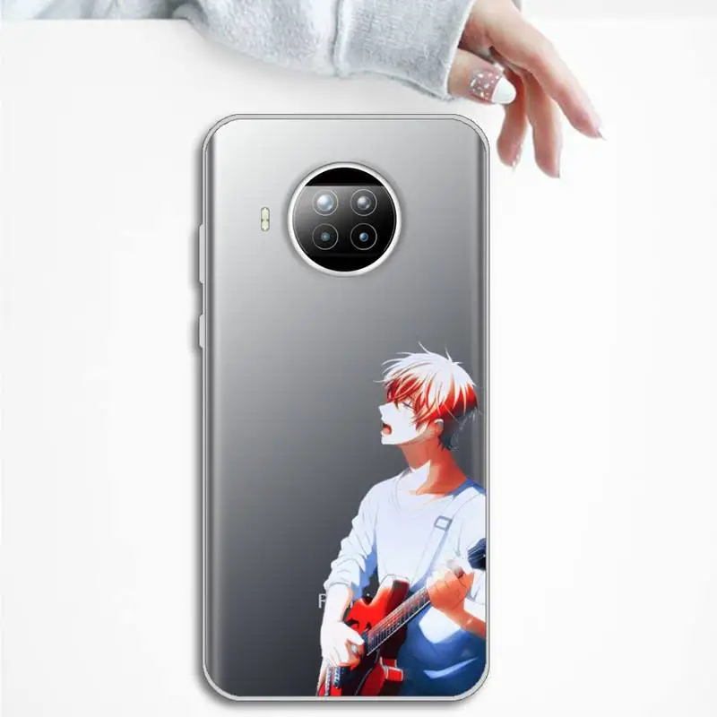 

Given Anime Phone Case Transparent for Xiaomi Redmi note 10 t 8 9 pro lite 11