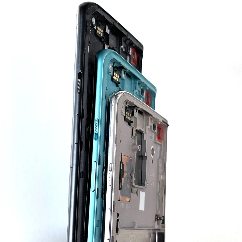 M & Sen-pantalla LCD Amoled Original de 6,55 pulgadas para m&oacute;vil, marco de pantalla + digitalizador de Panel t&aacute;ctil para OnePlus 8 One Plus 8, 1 + 8 1 + 8 IN2013 IN2017-5