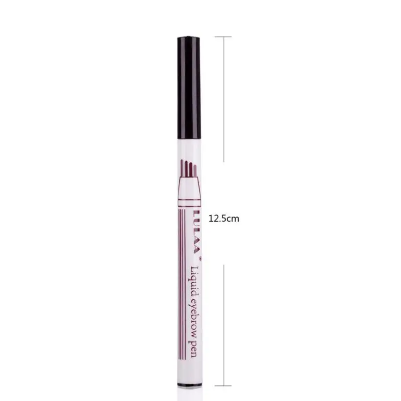 Eyebrow Pencil 3D Microblading Tattoo Pen 4 Fork Tips Fine Long Lasting Waterproof Liquid Cosmetics TSLM1 | Красота и здоровье