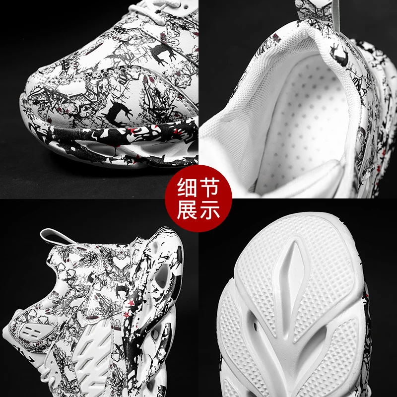 

High Quality Men's Sports Shoes Comfortable Outdoor Non-slip Man Running Shoes Original Luxury Soft Bottom Men Sneakers Zapatos