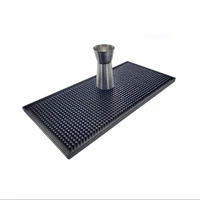 aixiangru pvc rubber bar mat non slip mat table top heat insulation tea set asphalt mat kitchen accessories 4530cm