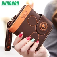 2020 leather women wallet hasp small and slim coin pocket purse women wallets cards holders luxury brand wallets designer purse