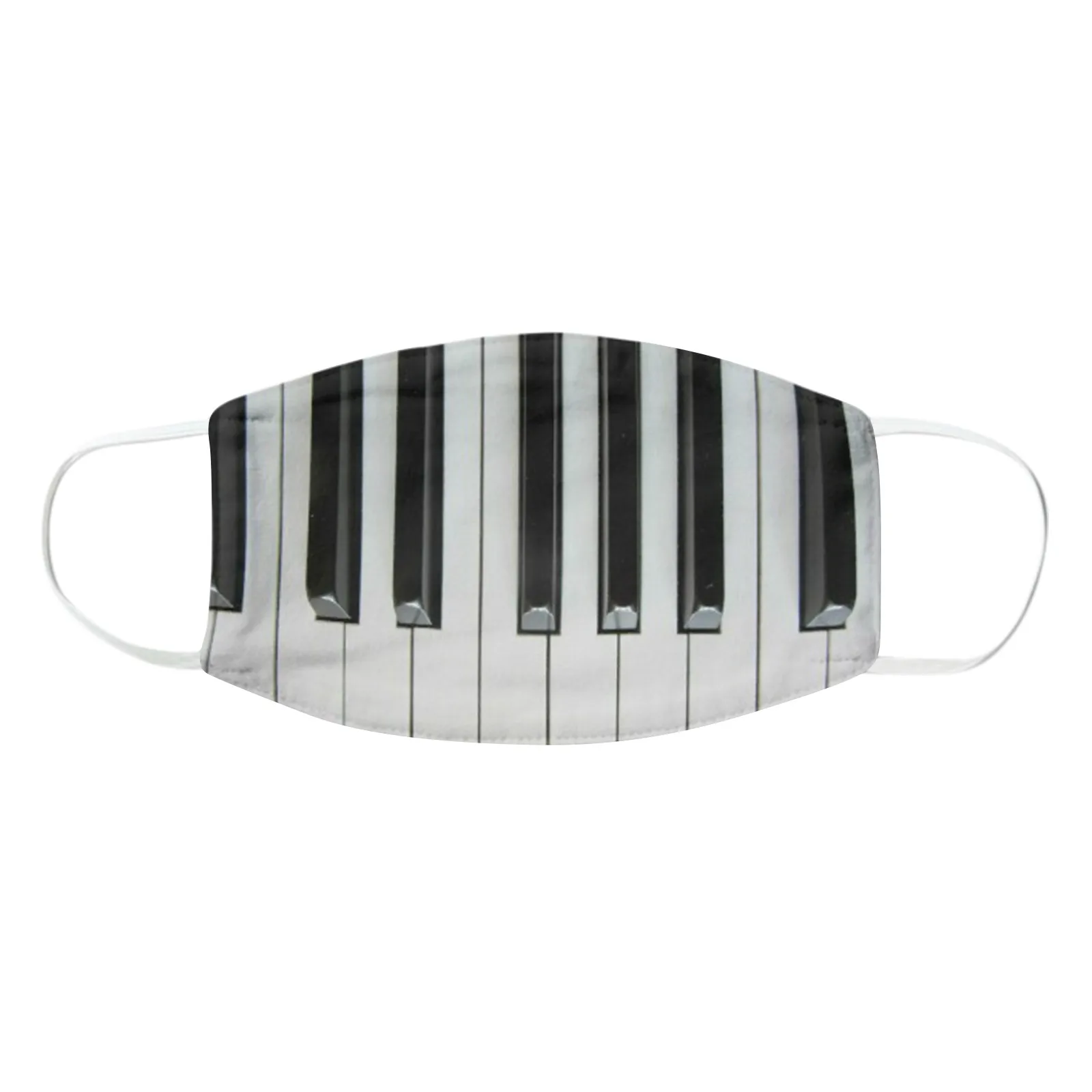 1 шт. взрослая Мода музыкальная нота печатных маска для защиты лица моющийся