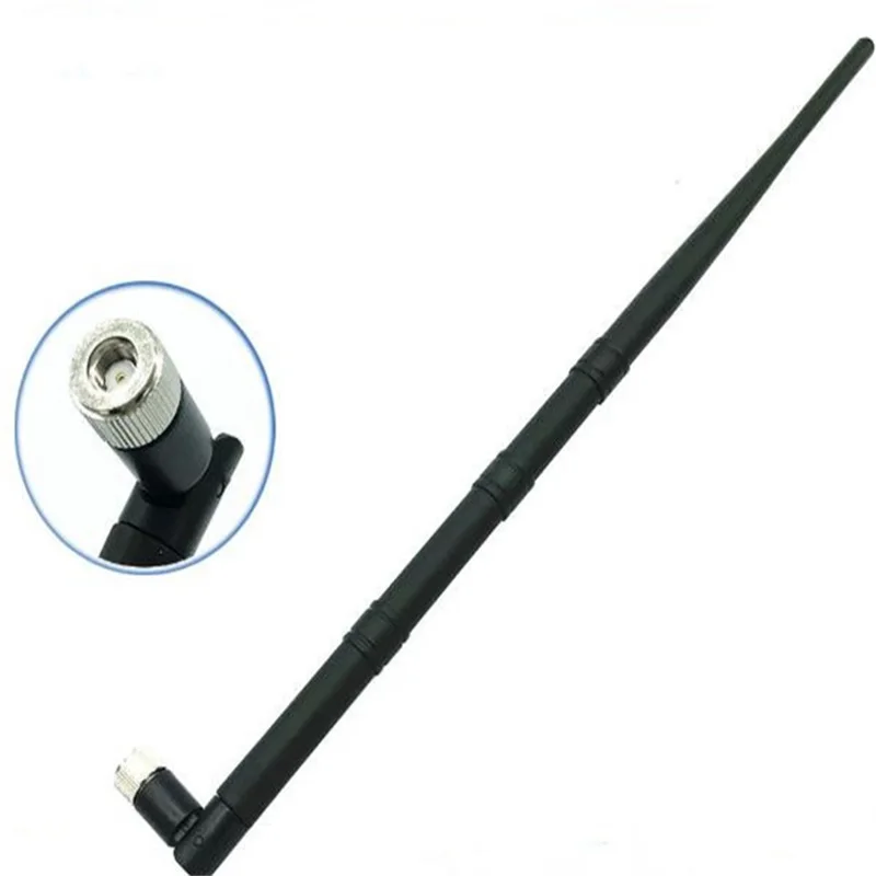 10pcs 2.4GHz 9dBi Omni WIFI Antenna with RP SMA male connector for wireless router