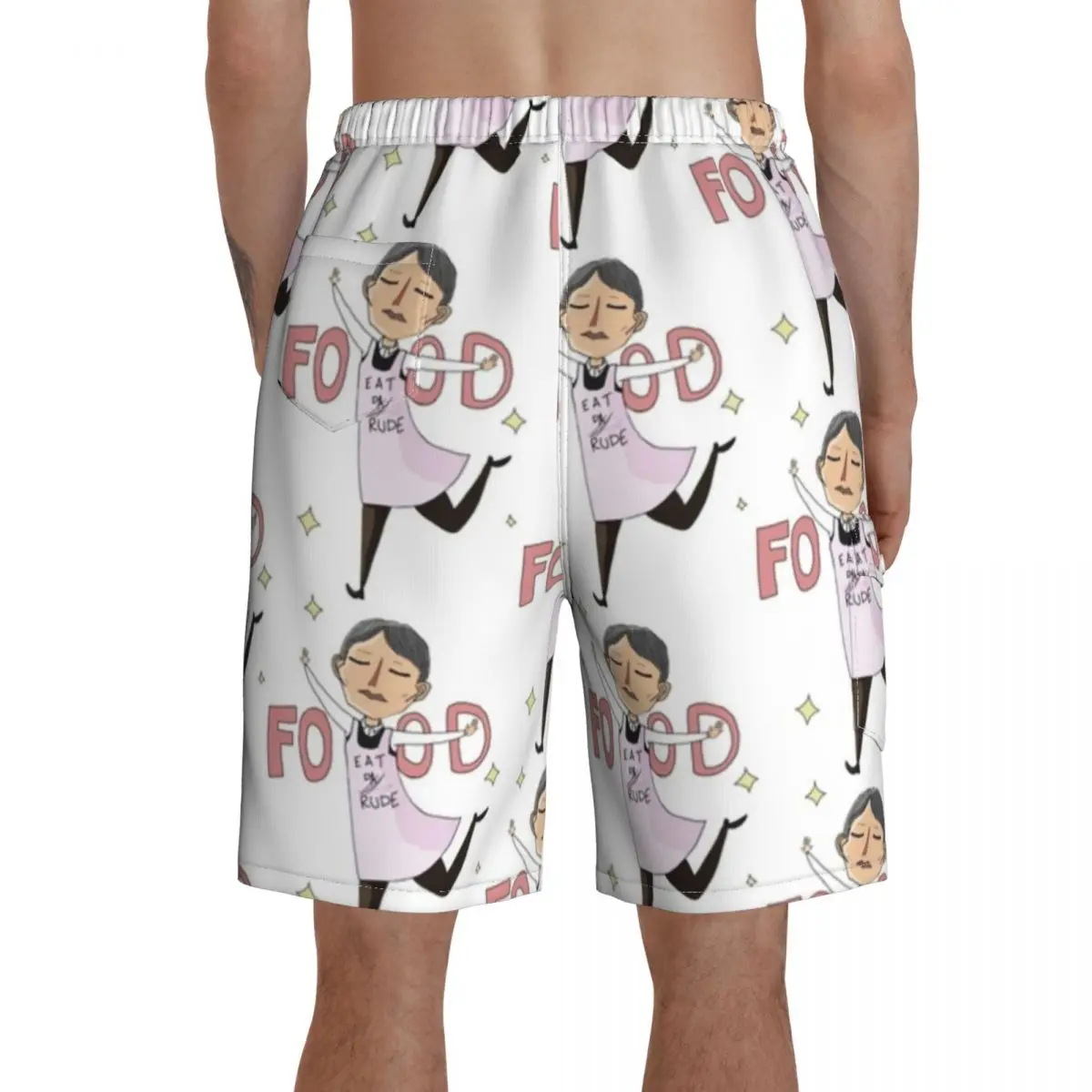 

Hannibal Board Shorts Men Bathing Swimming Trunks Polyester Funny Swim Trunks