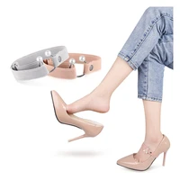 1pair women shoelace for high heels adjustable elastic shoe strap belt ankle holding anti skid