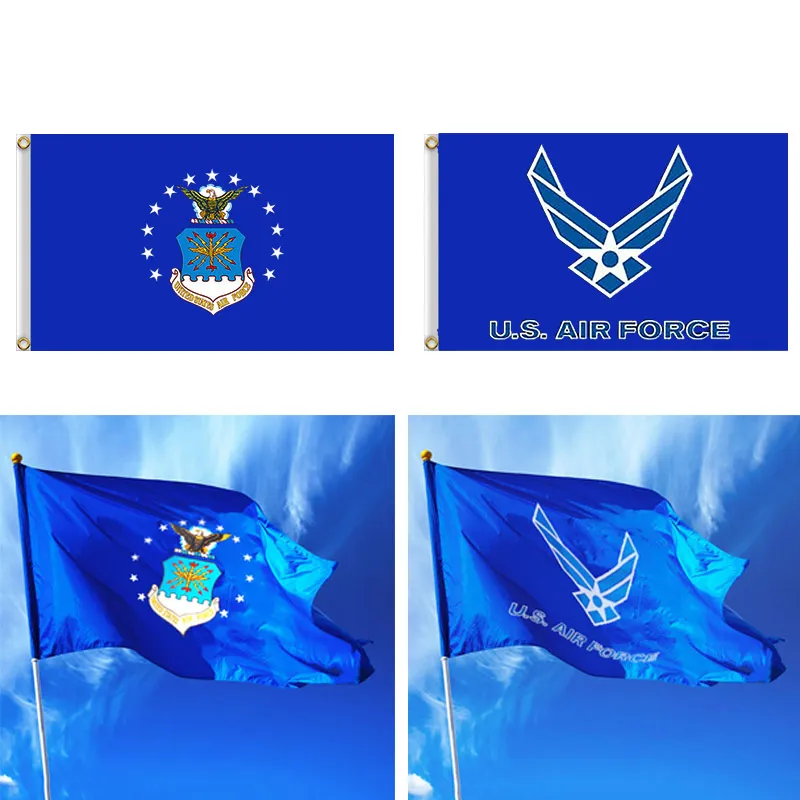 3X5 футов баннер флаг США воздушный силы полиэстер дом декоративные гирлянды