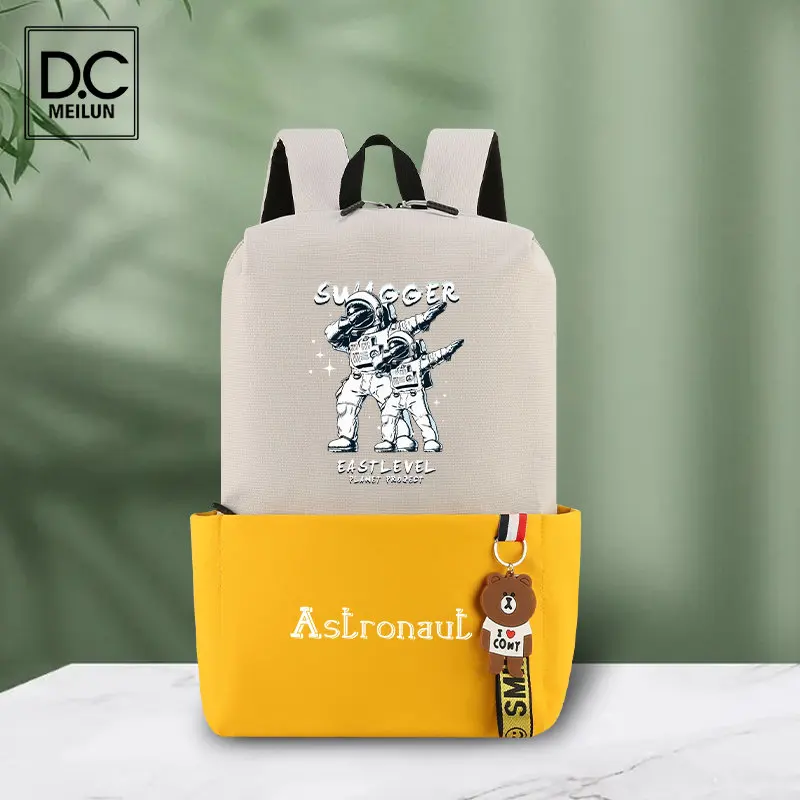 

Новый водонепроницаемый нейлоновый рюкзак DC.meilun, однотонный повседневный рюкзак для подростков, для мужчин и женщин, Вместительная женская...