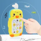 Детский телефон-игрушка, мобильный телефон, обучающая машина для раннего развития, детские подарки, телефон, музыкальная звуковая машина, Электронная детская игрушка