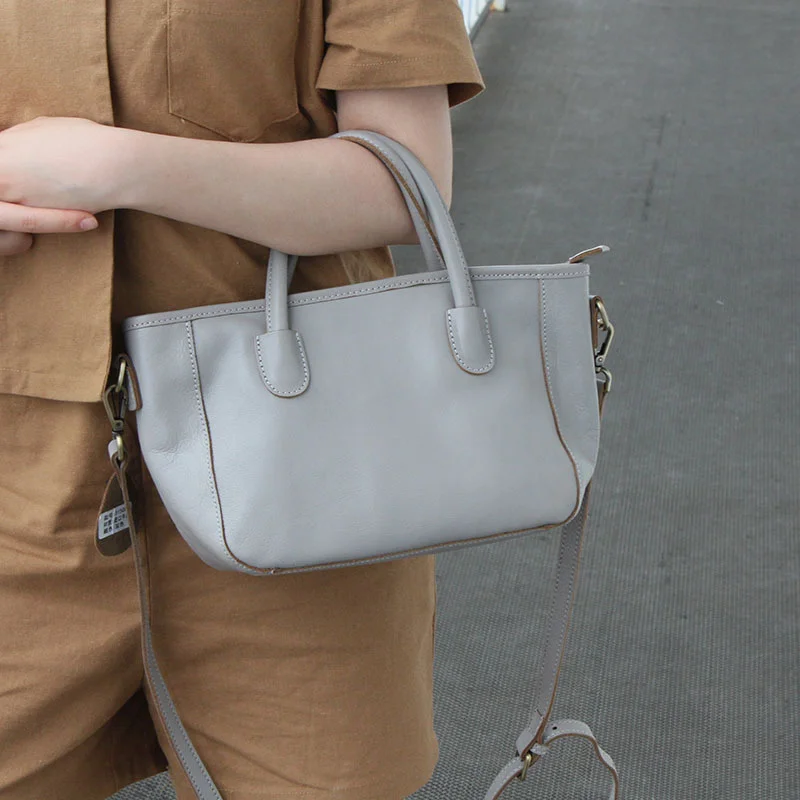 

Handbag shopping bag Single Shoulder Messenger women's bag head leather new bag