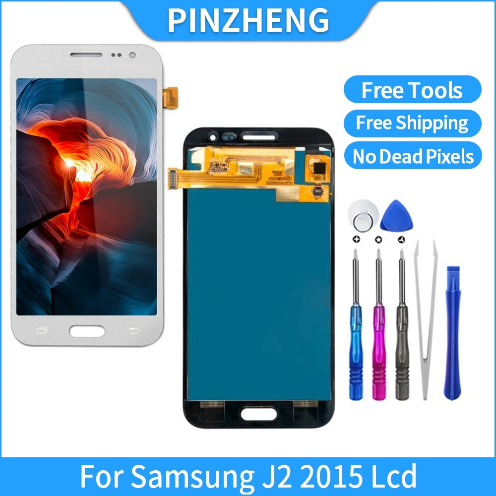 ЖК-дисплей PINZHENG для Samsung Galaxy J2 2015 J200 J200F J200M J200H J200Y ЖК-экран с дигитайзером в сборе