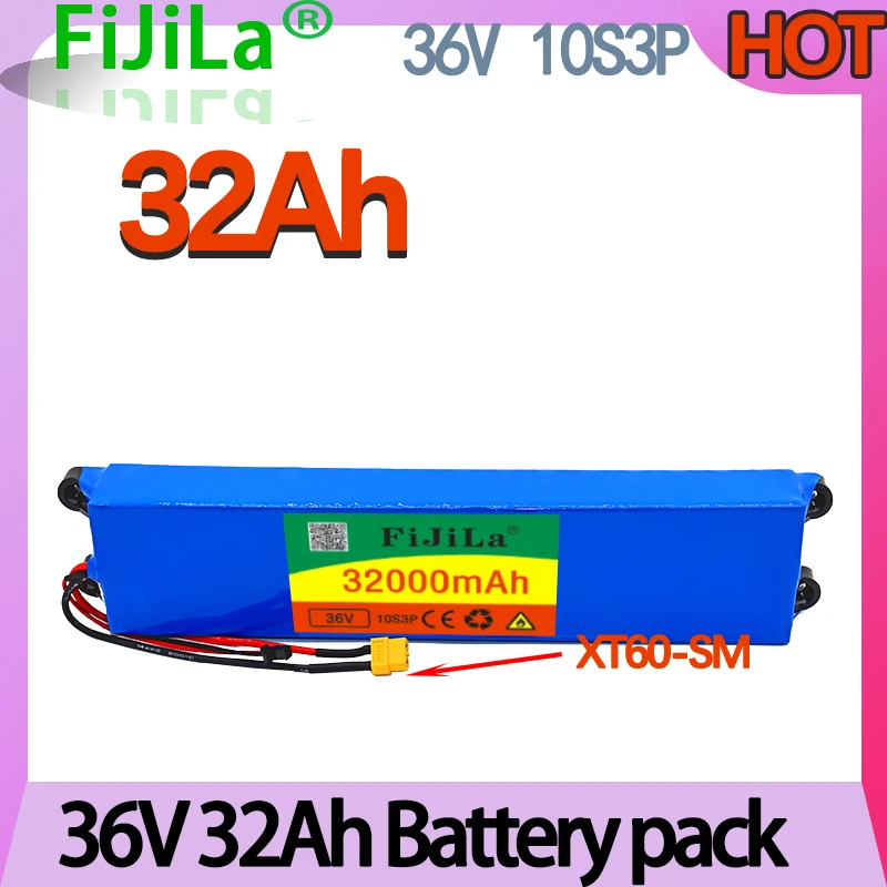 

36V 32Ah Scooter Battery Pack for Mijia M365 Scooter Battery pack , Electric Scooter, BMS Board for m365 bateria m365 + charger