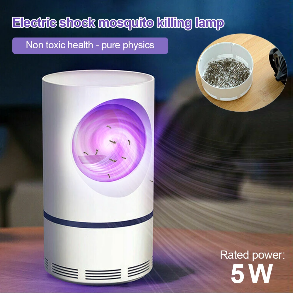 Лампа-убийца от комаров на солнечной батарее садовый уличный светильник для