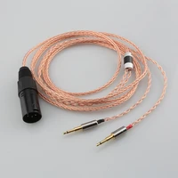 audiocrast 4pin xlr balanced copper headphone upgrade cable oppo pm 1 pm 2 he1000 400s 560