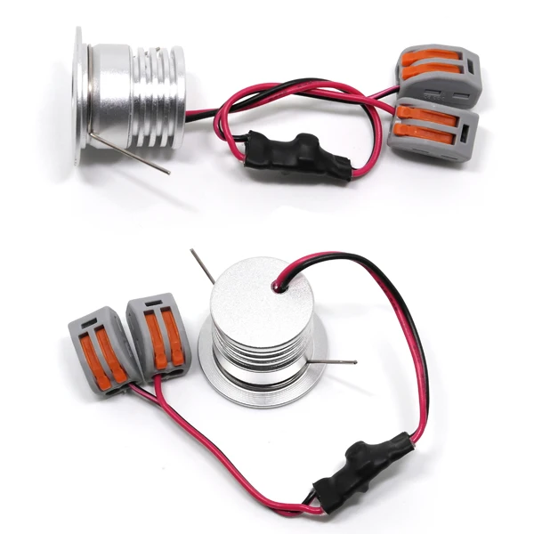 CREE 4W D25mm DC 12 V светодиодный потолочный светильник CE лампа с ограничением содержания вредных веществ точечный домашний гостиничный ресторанный шкаф выставочный стенд для украшений 12 вольт освещение