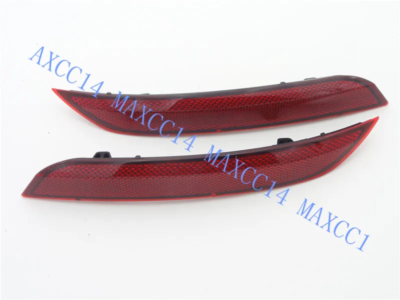 Задний бампер противотуманные лампы светильник отражатель красный объектив для