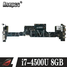 NBMBK11007 48.4LZ02.011 Main Board For Acer aspire S7-392 Laptop Motherboard MB-12302-1 I7 4500U CPU 8GB Ram