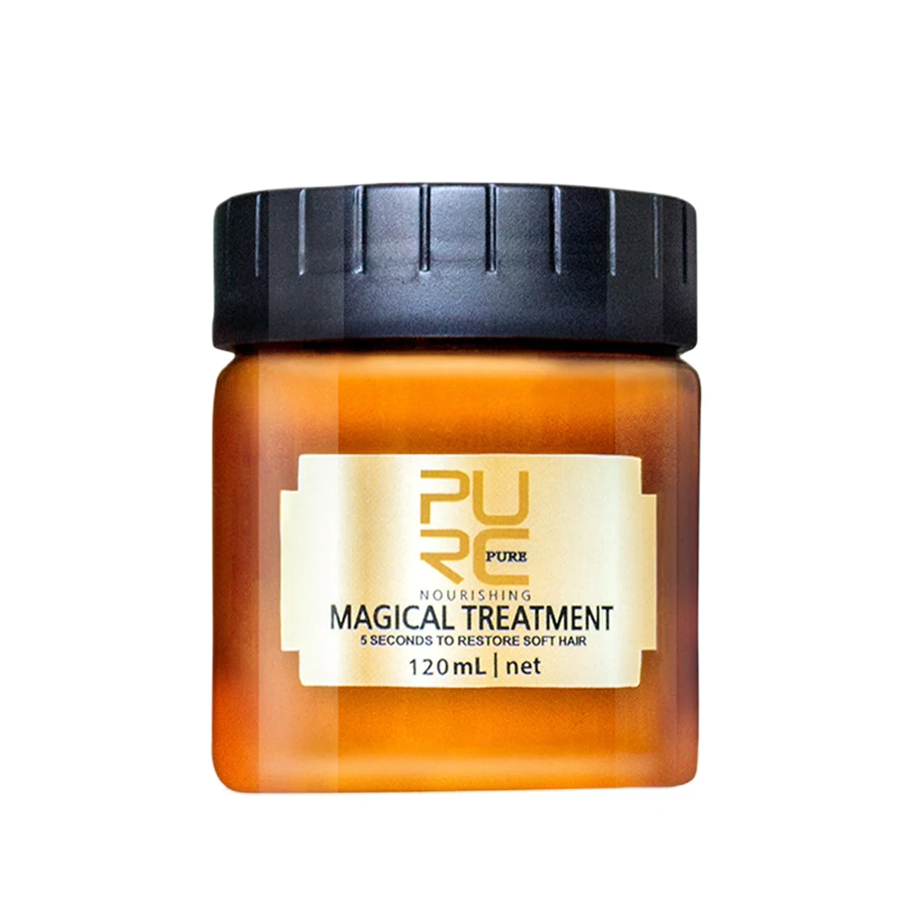 

Home Salon Hair Care Damaged Root Keratin Magical Treatment Deep Nourishes Moisturizing Soft Cream Nourishing Protective