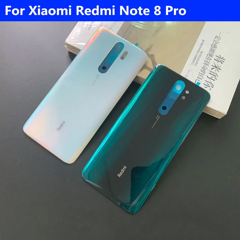 Оригинальный стеклянный корпус телефона чехол с аккумулятором для Xiaomi Redmi Note 8 Pro