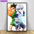 Алмазная картина сделай сам, настенное искусство, аниме X HUNTER, картины для вышивки крестиком, 5d Вышивка, мозаика ручной работы, украшение для дома, подарки