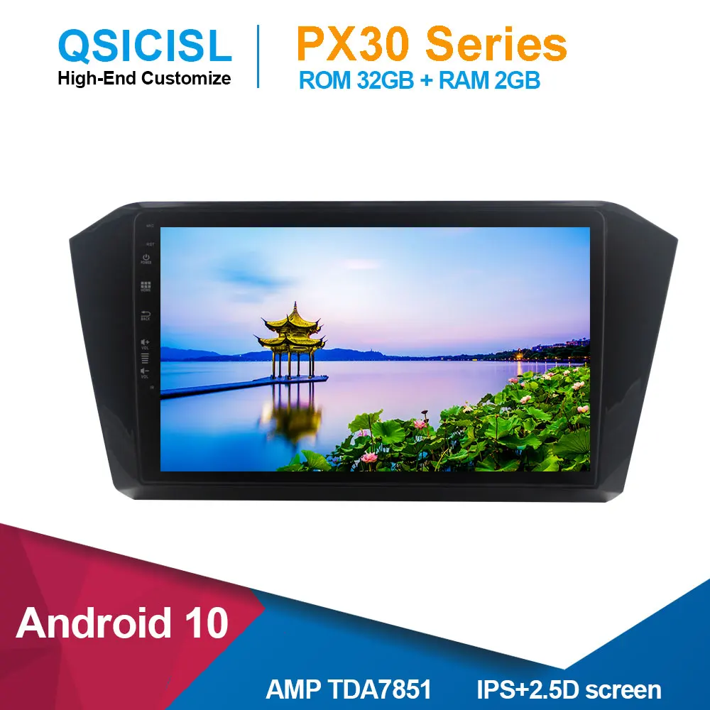 

Автомагнитола на Android 10, мультимедийный плеер для Volkswagen Passat 2015, 2016, 2017, 2018, автомобильный dvd, gps-навигатор, управление рулевым колесом