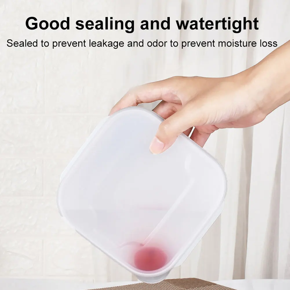 Прямоугольная/квадратная Bento Ланч бокс герметичный контейнер для хранения еды