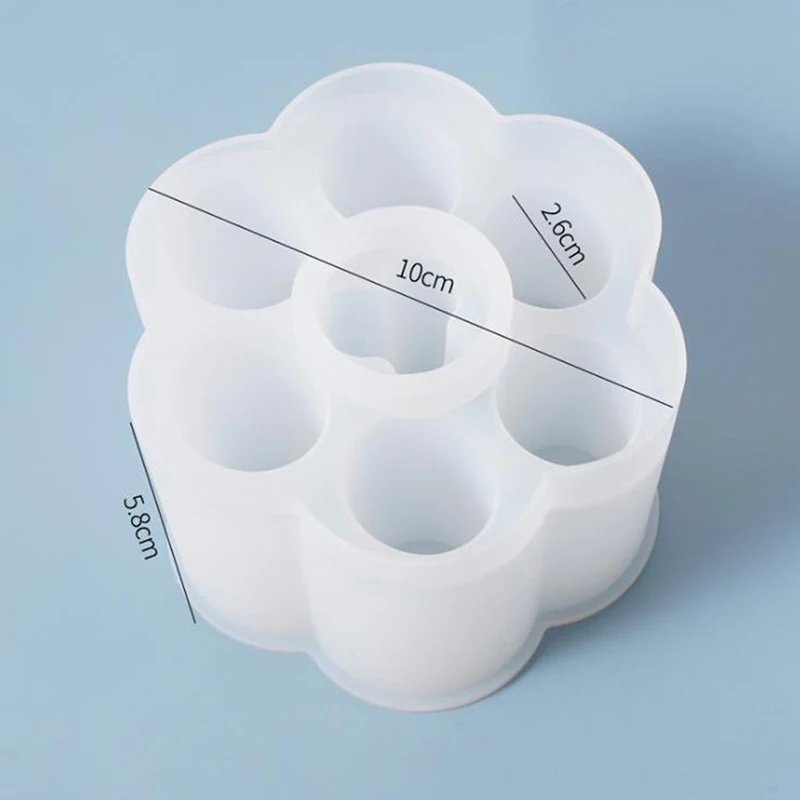 

Transparent Silicone Mould Dried Flower Resin Decorative Craft DIY Lipstick Storage Box Mold Epoxy Resin Molds For Jewelry